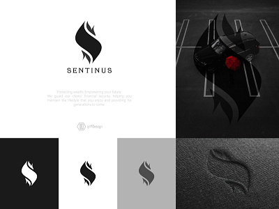 Sentinus "S" Mark branding company corporate design empowering empowerment estate flat icon identity illustration insurance lettering logo mark minimal type typography