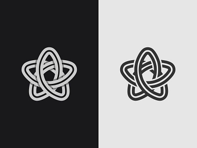 Infinity Star graphic design infinity logo logo design logomark shade star