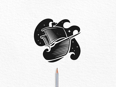 Space Explorer explorer graphic design logo logo design logomark negative space ship