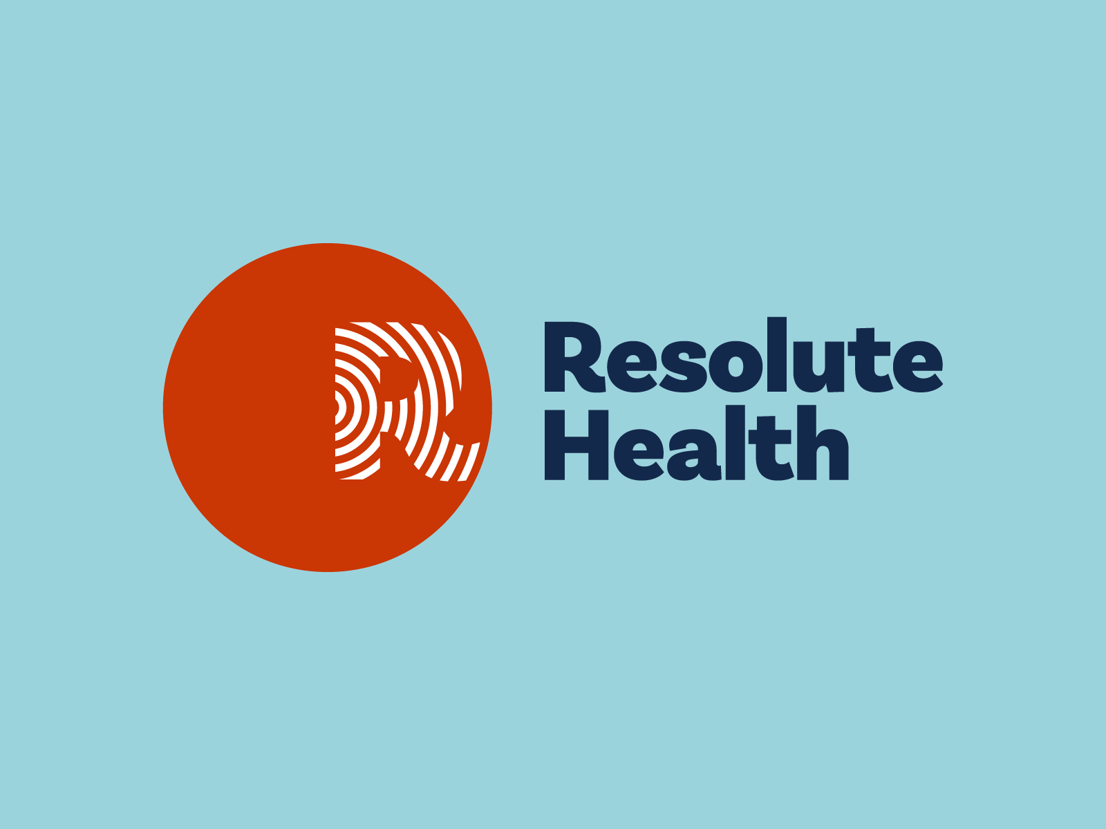 Resolute Health by Jeff Meador for Concentric Design on Dribbble