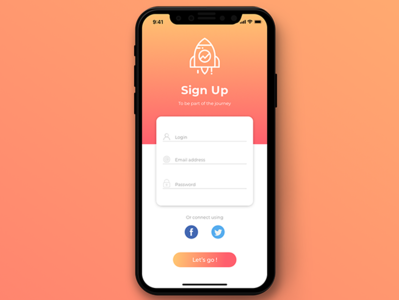 Daily UI #001 Sign UP daily 100 challenge daily challange daily ui daily ui 001 photoshop sign up sketch ui ui ux ui 100