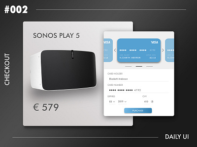 Daily Ui #002 Checkout checkout daily 100 challenge daily ui daily ui 002 design music ui design user interface web
