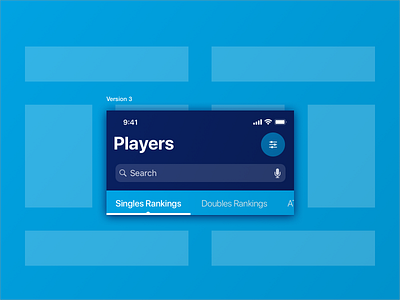 ATP Mobile App : Navigation (Feedback Results) app design interaction phoenix product design sports tennis ui ux