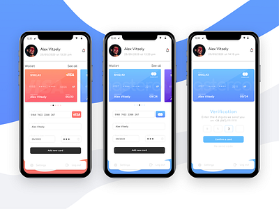 Design a credit card. app app design bank app card challenge credit card daily 100 challenge daily002 dailychallenge dailyui design digital dribbble figma form mobile uiux wallet