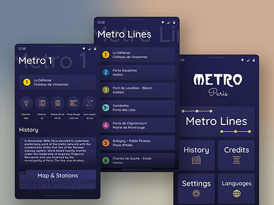 Metro Line Guide (Paris)