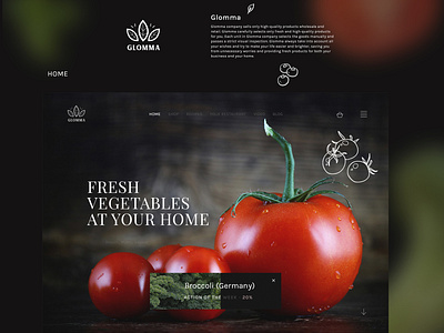 Glomma (Eco products ) branding design graphic graphic design illustration logo ui ui ux design ux web web design webdesign website