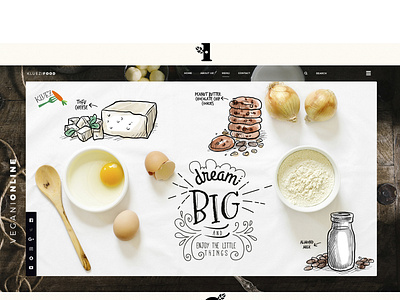 KLUEZ -Vegan food (online) behance branding creative design design dribbble graphic graphic design illustration interface interface design logo ui ui ux design userexperience ux vector web web design webdesign website