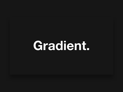 Gradient Wordmark