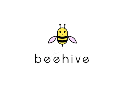 Beehive boutique branding fashion logo