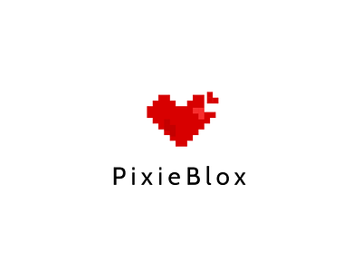 Pixie Blox Logo appstore branding gaming logo tech