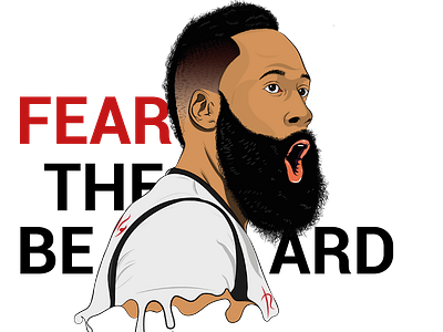 James Harden Vector Art