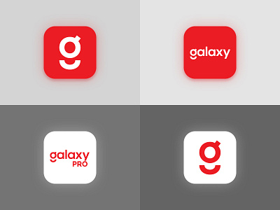 Era Galaxy - App Icon Logo android app icon galaxy ios launch logo design mobile property