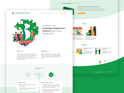 Conecworld - Web Landing Page