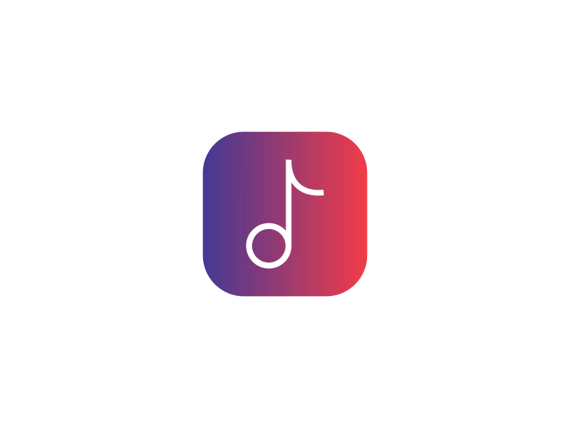 Daily UI #005. App Icon app color dailyui design icon music ui user interface