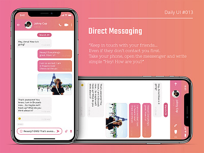 Daily UI #013. Direct Messaging