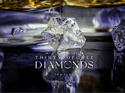 THIRTY DEGREE DIAMONDS branding brand identity branding design graphic design logo naming visual identity
