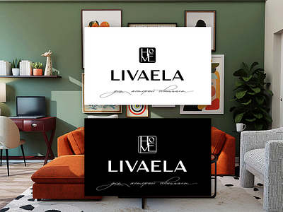 Brand Identity for LIVAELE Home - curated home goods brand identity branding design graphic design logo naming visual identity