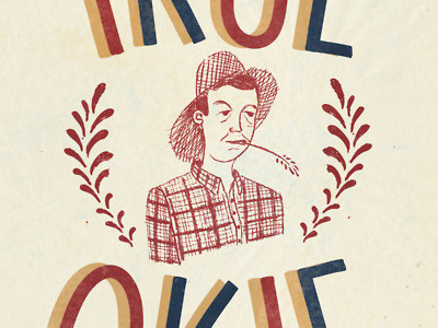 True Okie fun illustration oklahomies the dust bowl who let the dogs out who who