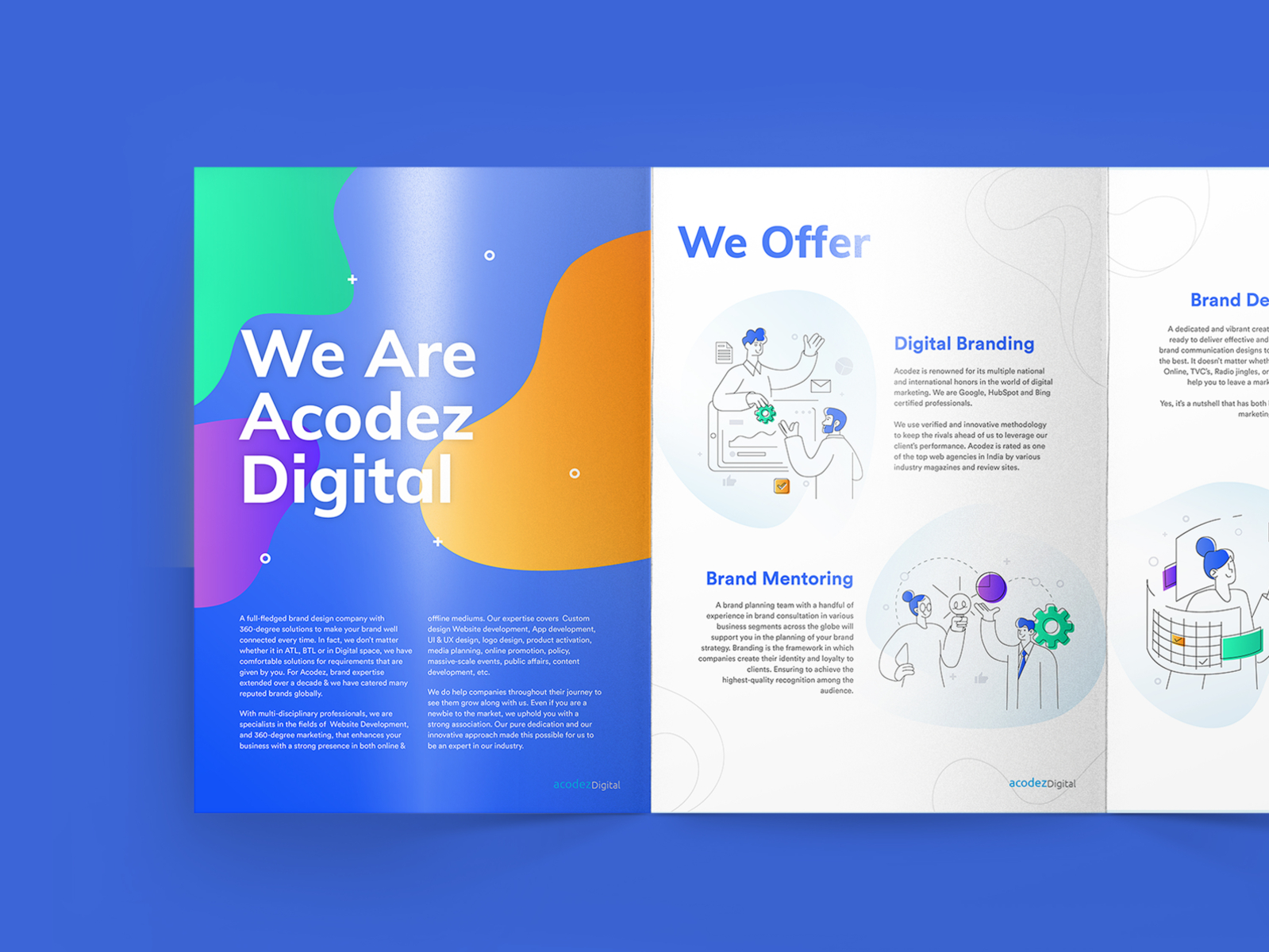 Company Profile by Thameem on Dribbble