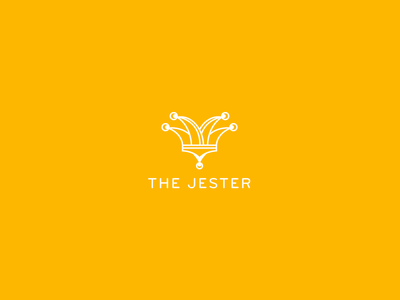 The Jester branding hats icon illustration jester kingdom logo