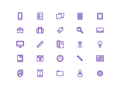 Office Icons icon illustration office