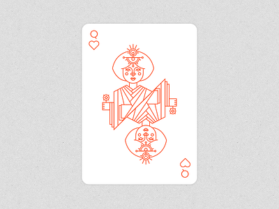 Queen of Hearts by Yihsuan Lu on Dribbble