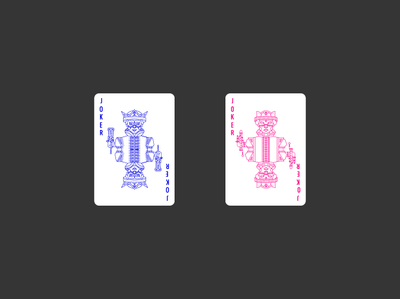 Jokers civilization playing card deck graphic design icon illustration illustrator jester joker lineart playing card poker