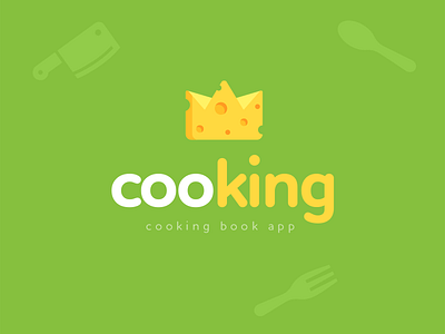 cooking - app logo app application cook cooking design king logo