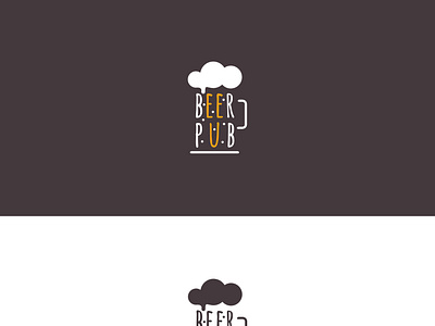 Logo BeerPub coaster drinks menu logo printing pub virtual order