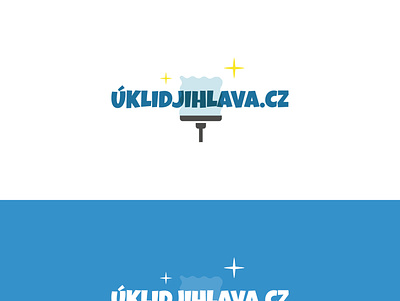 Logo UklidJihlava1 cleaning company logo logodesign