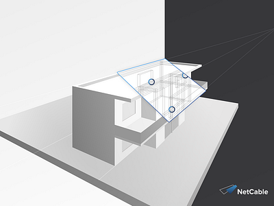 NetCable - illustration of the energy audit branding dark design figma illustration mobile vector web