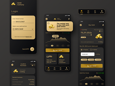 Gold Investment App 👑