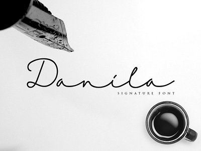 Danila branding design handlettering handwriten type typography