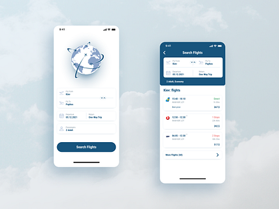 Flight booking app