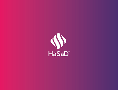 HaSaD - Logo Design art brkckroglu building color transition creative design digital logistics logo logodesign new pink purple wave