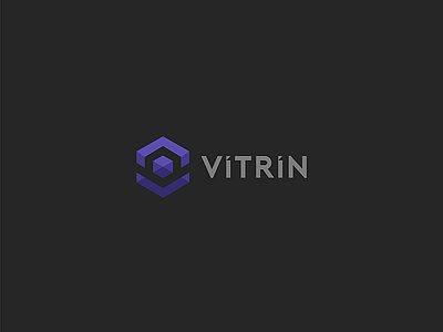 Vitrin - Logo Design anthracite art brkckroglu building buildings creative design digital drawing logodesign new projects purple turkey