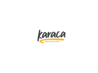 Karaca Sucukları - Logo Design application art bacon brkckroglu creative design digital drawing graphicdesign logodesign meat new sausage taste turkey yellow