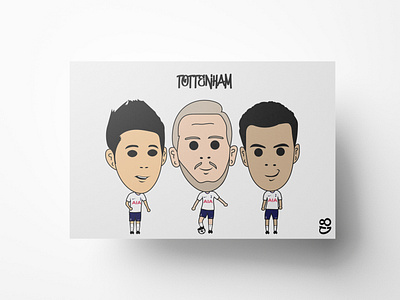 Tottenham FC Print. Tottenham FC Poster.