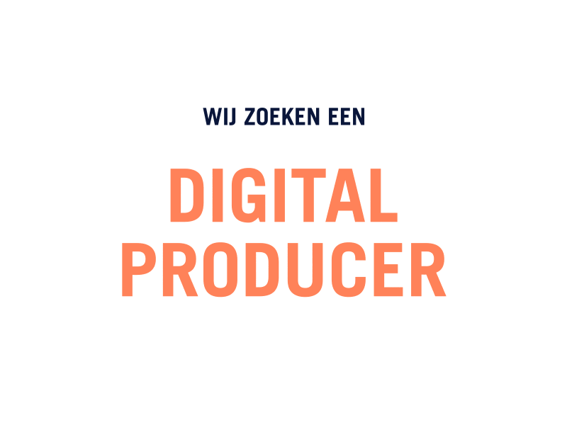 Digital Producer Vacancy Animation