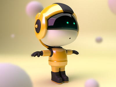 AstroBoy 3d arnold render c4d characterdesign characterdesignchallenge conceptart design digitalart london motiongraphics