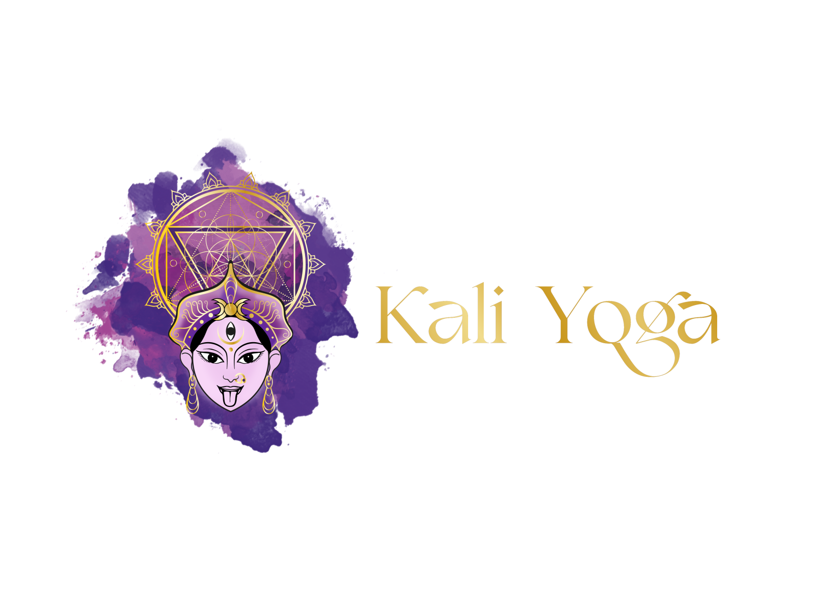 Kali Yoga logo by Santa G on Dribbble