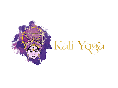 Kali Yoga logo sacred geometry sacred geometry logo spiritual art spiritual logo
