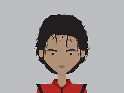 The Thriller One illustration michael jackson music thriller vector