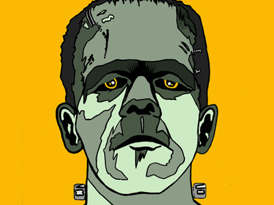 Frankenstein's Monster bolts frankenstein monster