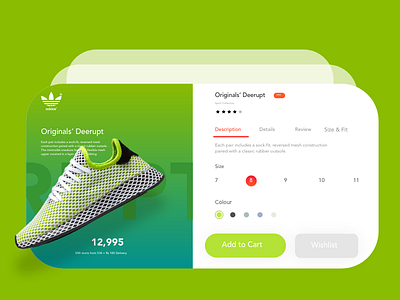 Addidas Checkout Page