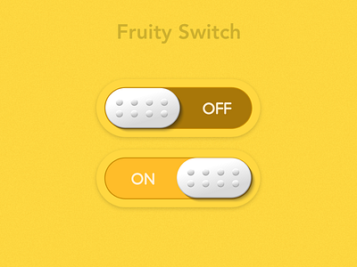 Fruity Switch adobe app demo design download iphone kit switch ui ux xd