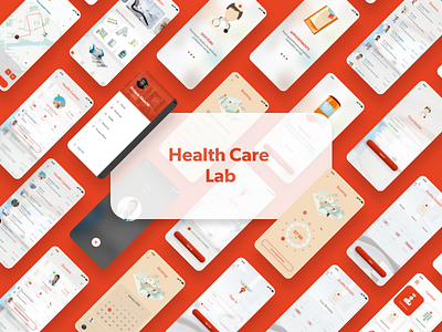 Health Care Lab adobe demo design download health care iphone ui ux xd