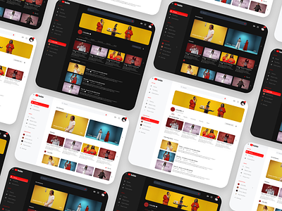 Youtube Redesign adobe demo design download iphone ui ux water xd youtube redesign challenge