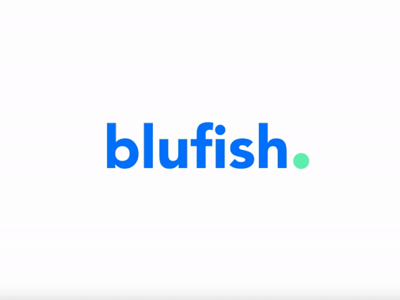 blufish adobe branding digital advertising team team logo typography ui xd