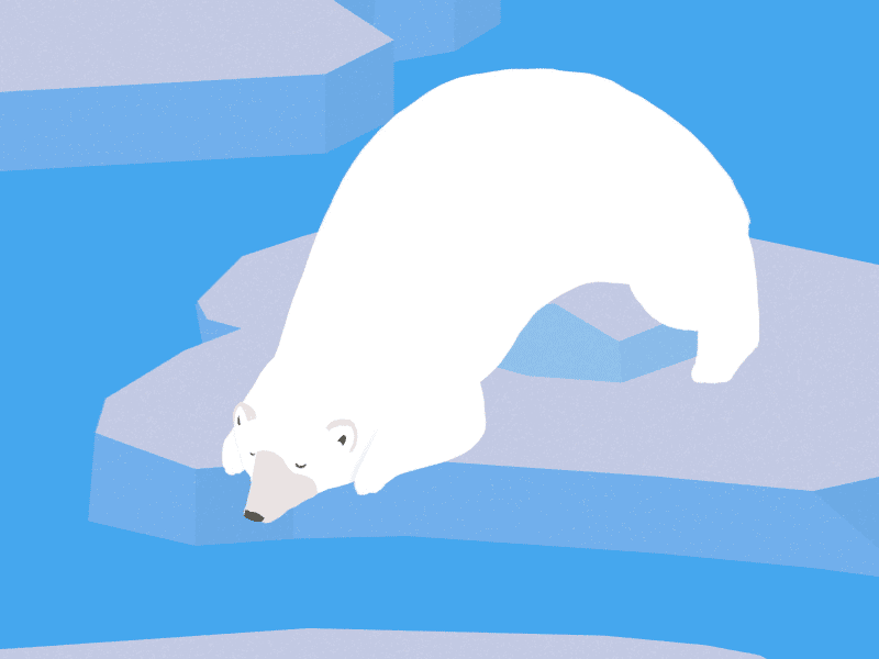 Polar Bear Week bear ice iceberg melt polar sleep snooze week